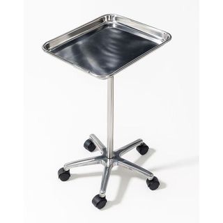 Rolling Stainless Steel Tray Station thumbnail 1