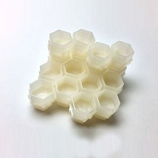 Natural Queen Hive Caps - White (200pcs/box) thumbnail 5