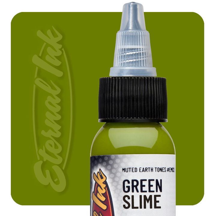 Green Slime (Muted Earth Tones) - Eternal Ink