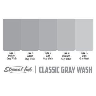 5 Color Gray Wash Set - Eternal Ink thumbnail 2