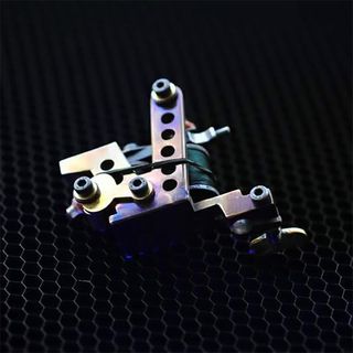 Kylin Handmade Brass Tattoo Machine - Black Ghost thumbnail 8
