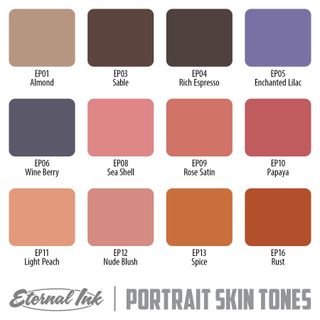 Rose Satin (Portrait Skin Tones) - Eternal Ink thumbnail 4