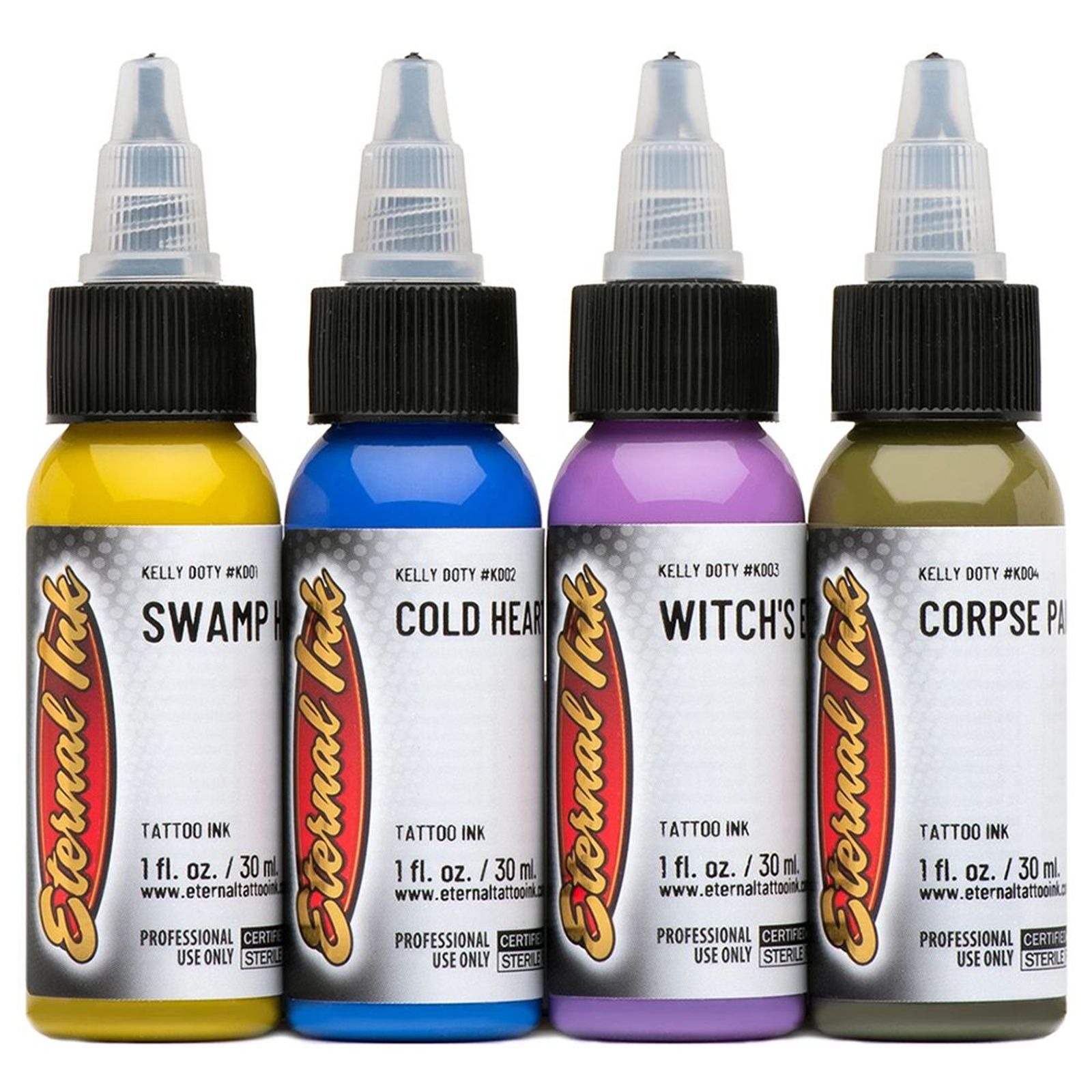 1 oz Kelly Doty Resurrection Ink Set - Eternal Ink
