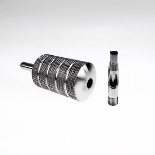1.25" Stainless Combo Straight Grip - Thread Interface thumbnail 4